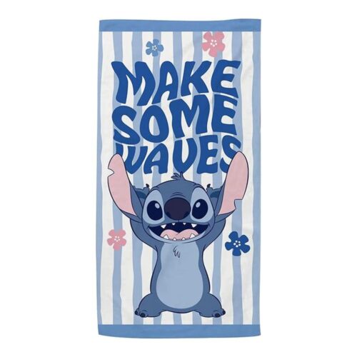 Arditex Toalla Microfibra Stitch Make Some Waves Disney 70×140 cm WD16989