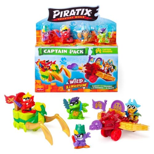 Piratix Capitán Diamond Pack 4 capitanes con uno dorado PPX4B612IN00-1 MAG PPX4B612IN00-1 MAG
