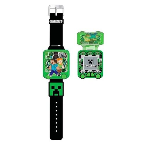 Kids Euroswan Reloj digital educativo con juegos Minecraft MIN4148