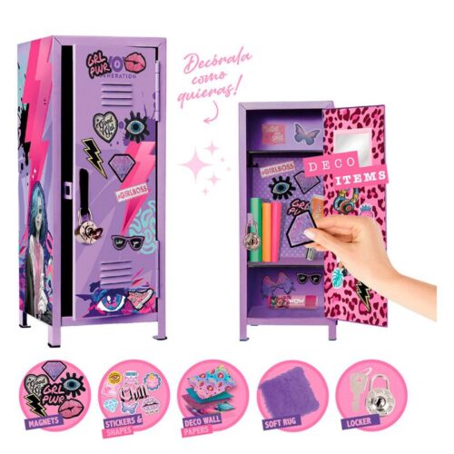 Kids Euroswan Taquilla Metalica Wow Generation WOW00156