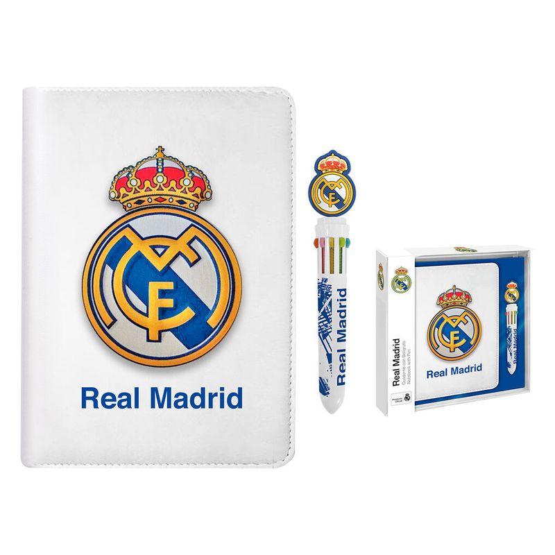 Kids Euroswan Cuaderno más bolígrafo Real Madrid RM00021