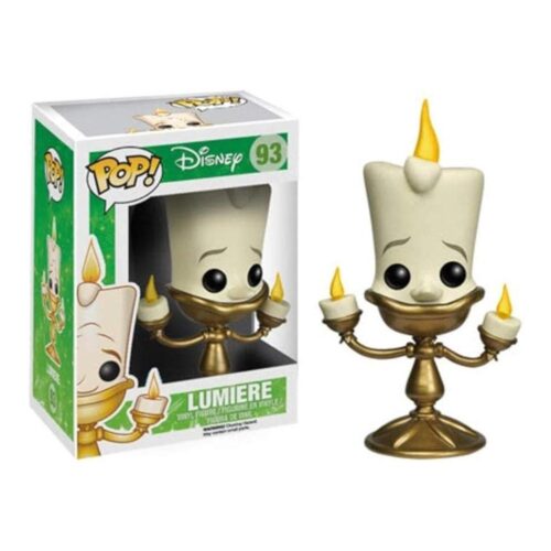 Figura Funko POP! Lumiere Beauty & The Beast Coleccionable Disney FFK3896