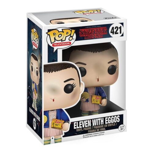 Figura Funko POP! Eleven Eggos Stranger Things Chase Variant Coleccionable FFK13318