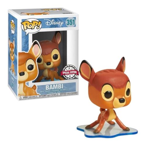 Figura Funko POP! Bambi en Hielo Disney Exclusive Coleccionable FFK22035