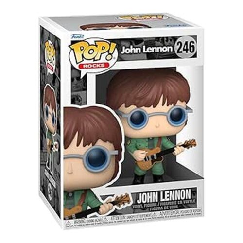 Figura Funko POP! John Lennon Military Jacket Rocks Coleccionable Music FFK55787