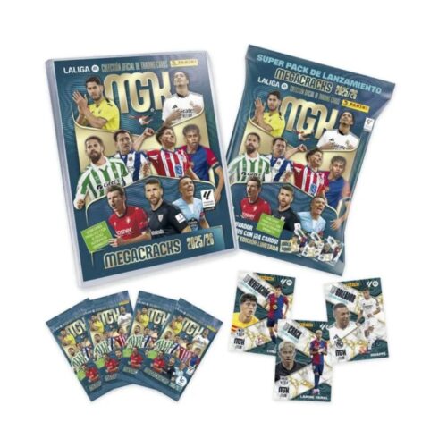Panini Megapack Megacracks 25-26 Archivador 4 Sobres 3 Cartas 25079