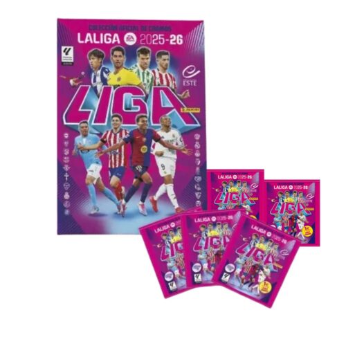 Panini LaLiga 25-26 Starter Pack Álbum 5 Cromos 25024