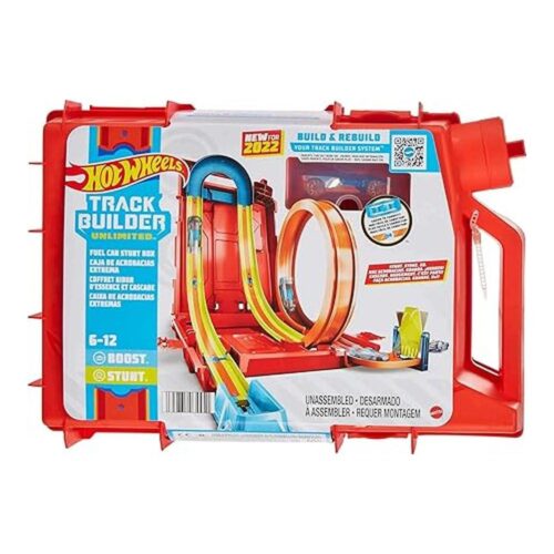 Set Pistas Hot Wheels Track Builder Lata Gasolina HDX78 HDX78