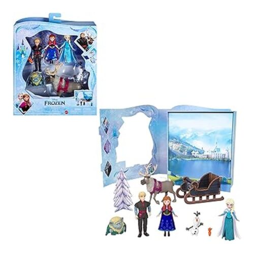 Pack 6 Figuras Minis Frozen Disney Mattel Set Juego HLX04 HLX04