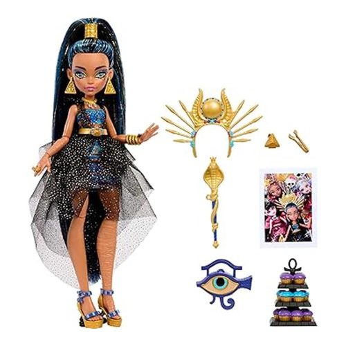 Muñeca Monster High Cleo De Nile Monster Ball Party Dress HNF70