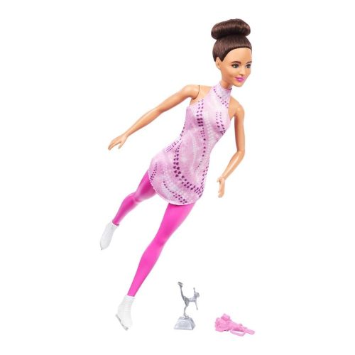 Muñeca Barbie Patinadora sobre Hielo con Accesorios HRG37
