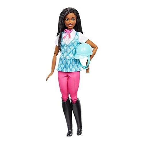Muñeca Barbie Misterios Brooklyn Jinete Yegua Perdida HXJ39