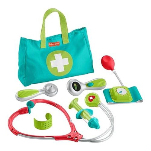 Kit Médico Fisher-Price Estetoscopio Accesorios Maletín HYH26 HYH26