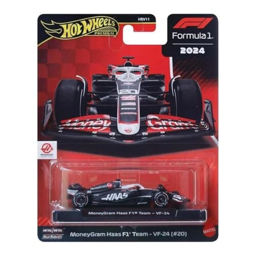 Modelo Coche MoneyGram Haas VF-24 Kevin Magnussen 20 1:64 JBM10