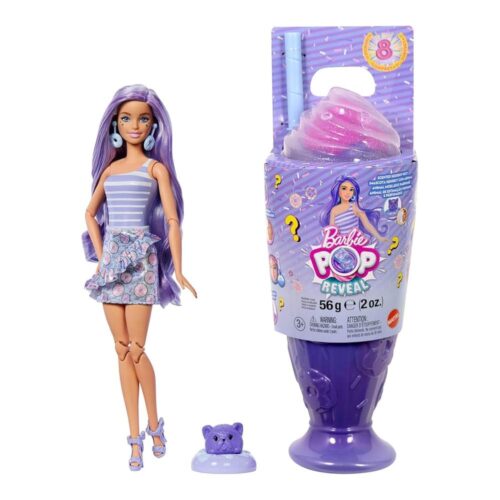 Muñeca Barbie Pop Reveal Dulces Donut Dreams Mascota Sorpresas JFY60