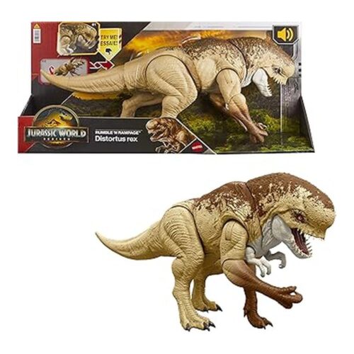 Dinosaurio Distortus Rex Jurassic World Rebirth Figura JGB58