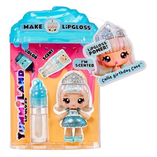Muñeca de brillo labial Yummiland – Pastel de cumpleaños de Callie 120704