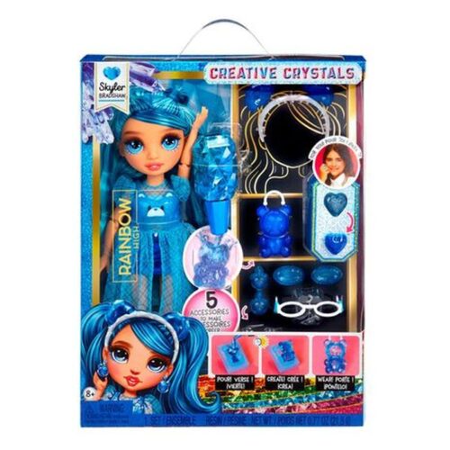 Muñeca Skyler Rainbow High Cristal Arcoíris Coleccionable 121374