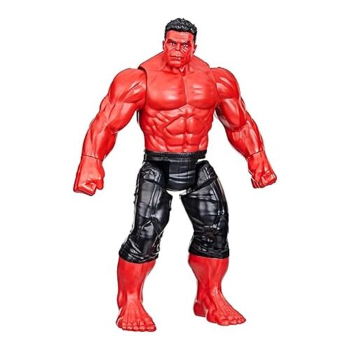 Figura Acción Marvel Titan Hero Hulk Rojo Captain America Brave New World F9299