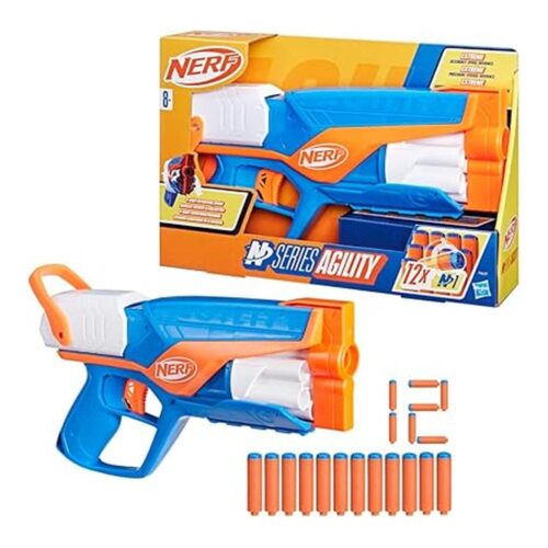 Nerf N Series Agility 12 Dardos Tambor Juguete Aire Libre F8629
