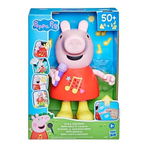 Peppa Pig Muñeca Musical Interactiva Juguete Preescolares G0518