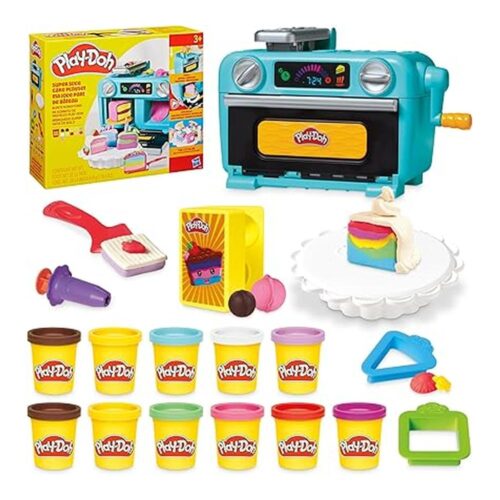 Play-Doh Mi Hornito de Pasteles – Juguete Creativo para Hacer Pasteles con Masa Modelable para Niños G0497