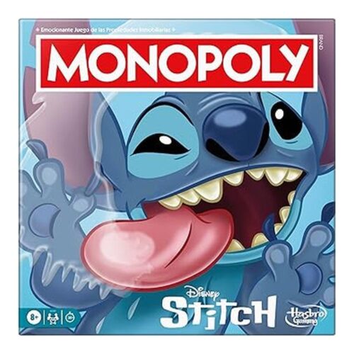Monopoly Disney Stitch Juego Mesa Edición Español G0388