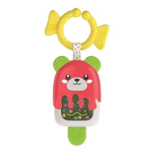 Sonajero Helado Clementoni Bebé + Anillo Colgante 17503.1