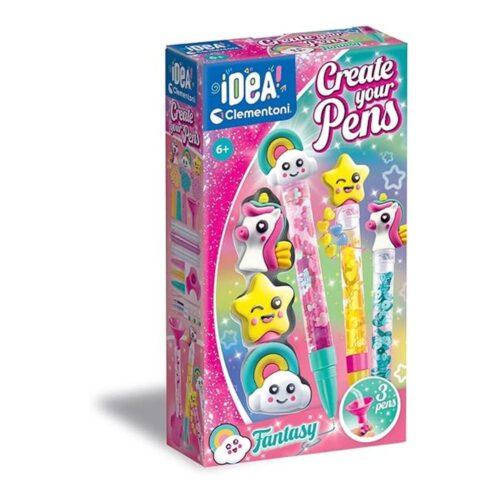 Idea Clementoni Create Your Fantasy Pens Customizable 18827 18827