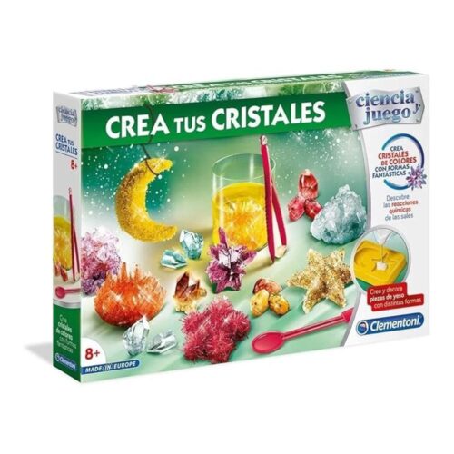 Juego Científico Crea Tus Cristales Clementoni 55288 Español 55288.7