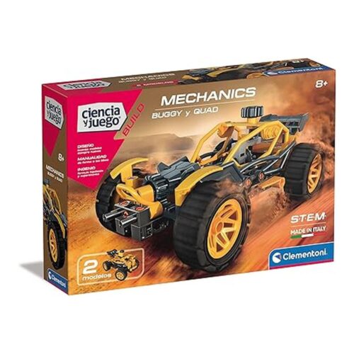 Juego Mechanics Buggy Quad Clementoni Construcciones Coches 55489 55489.8