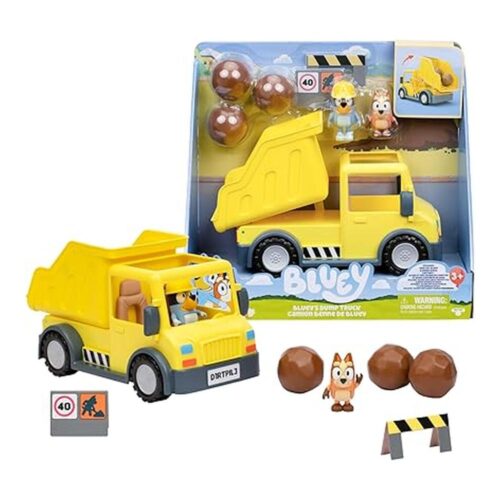 Camión Basura Bluey Dump Truck Figurita Pegatinas Accesorios Famosa BLY96000