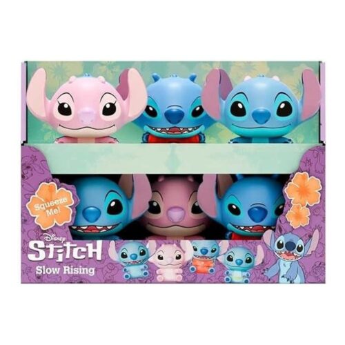 Super Squishy Stitch Jupesa – Juguete Coleccionable Modelo Surtido (1 unidad por artículo comprado)