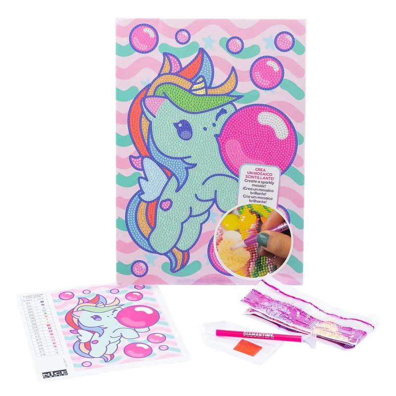 Pintura Números Diamantiny Unicornios Kawaii Modelos 90044