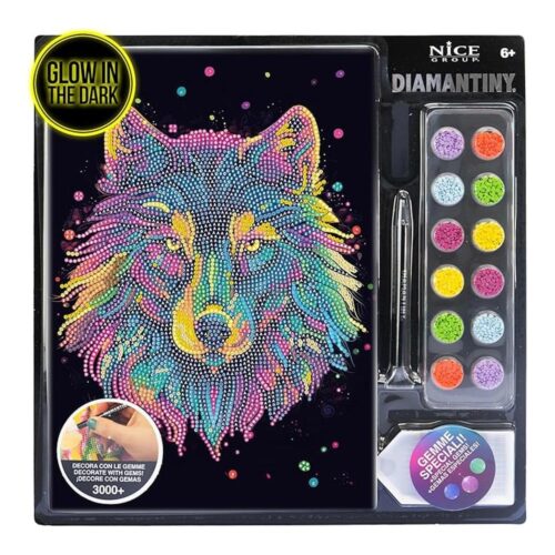 Pintura Números Diamantiny Lobo Pop II Animal 96027