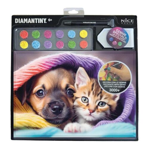 Pintura Números Diamantiny Mejores Amigos Pets A4 96112