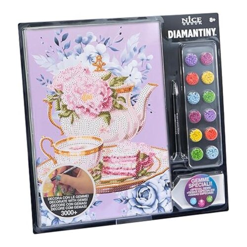 Pintura Números Diamantiny Bridgerton Taza Té 96442