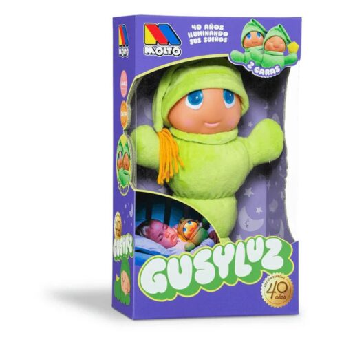 Muñeco Gusiluz Dos Caras 40 Aniversario 25385