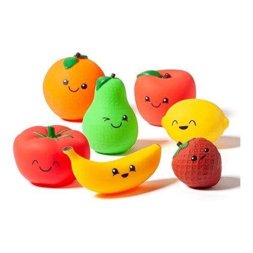 Juego Frutas Sensoriales Blanditas Molto 7 Piezas Educativo 25574