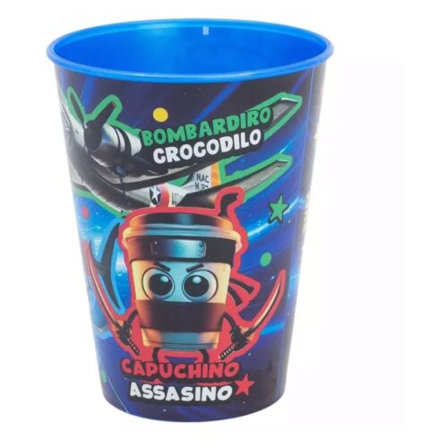 Vaso Stor Pequeño 260 ml Italian Brainrot – Botella Reutilizable 20407