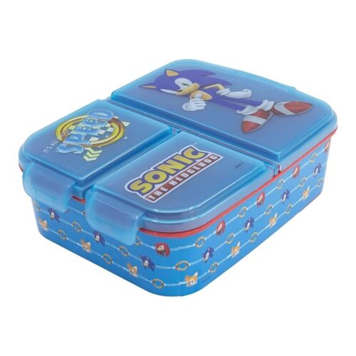 Stor Sandwichera Múltiple Sonic Porta Sándwiches Temático 40520