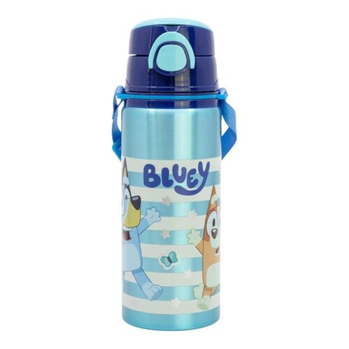 Stor Botella Pop Up Aluminio Correa 730 ml Bluey Botella Reutilizable 50658