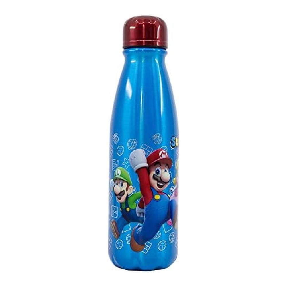 Stor Botella Aluminio 600 ml Super Mario Botella Agua Reutilizable 75240 - Imagen 2