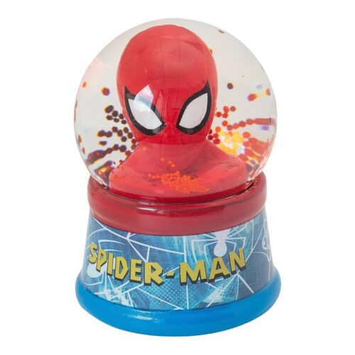 Stor Globo Nieve Spiderman Caja Regalo Stor Decoración Marvel 79837