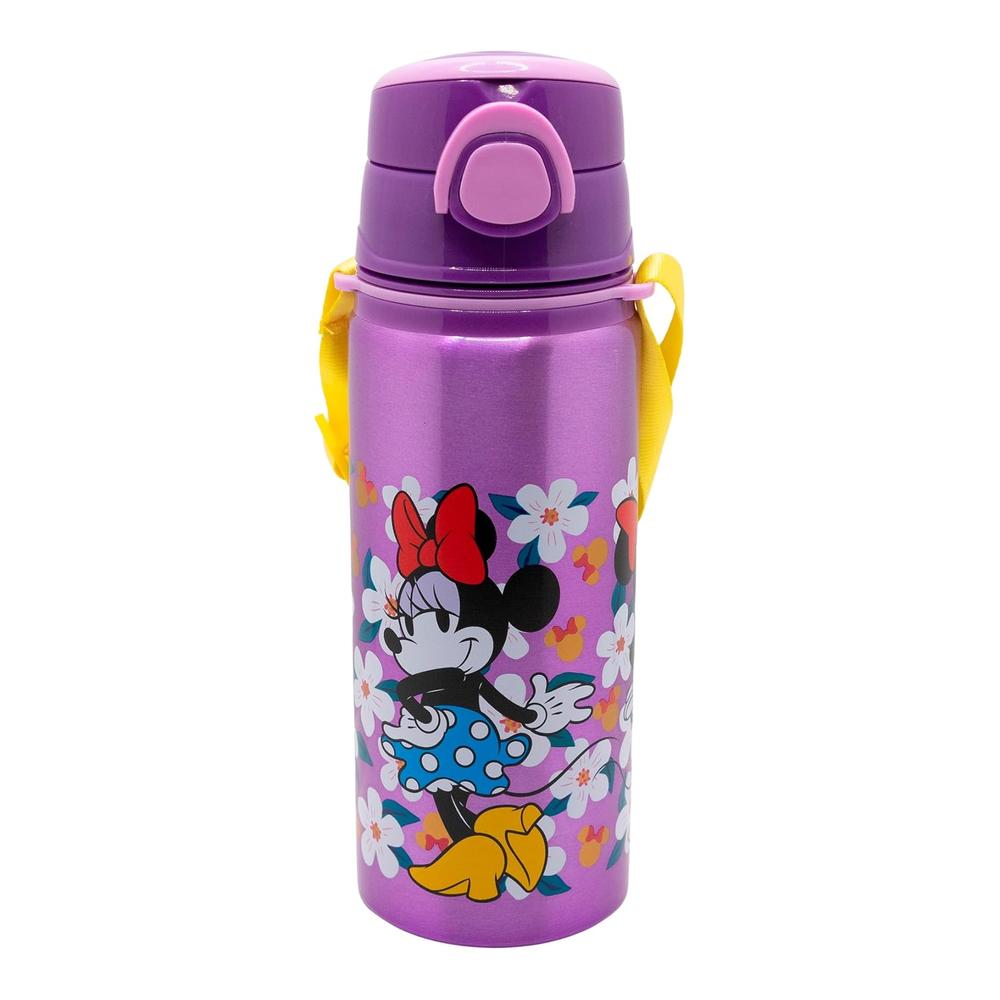 Stor Botella Pop Up Aluminio Correa 730 ml Minnie Sunshine Botella 81258