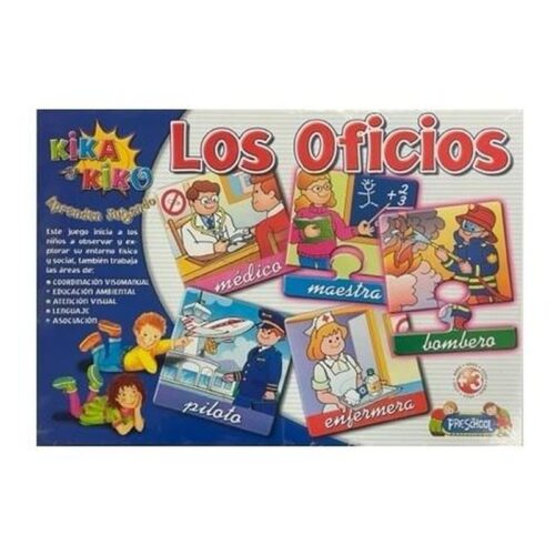 Juego Kika y Kiko Los oficios aprenden jugando 11725 FALOMIR
