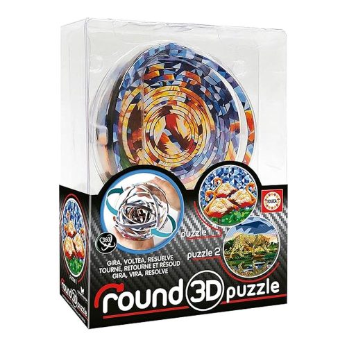 Puzzle 3D Round Elizabeth Sutton Educa Gira Voltea Resuelve 19986