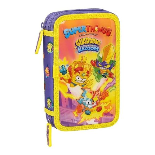 Plumier Doble Safta 28 pcs SuperThings Guardians of Kazoom 412270854