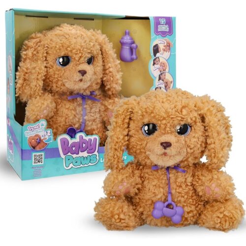 Baby Paws Labradoodle peluche interactivo 921153 IMC