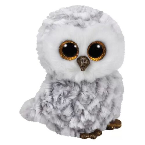 Peluche Ty Beanie Boos Owlette Búho Blanco – Muñeco Coleccionable TY-37201